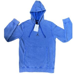 Nike Air Jordan Dri-Fit Fleece Hoodie Sweater DA9860-405 Blue